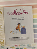 Vintage 1993 Disney's Aladdin Little Golden Book Hardcover
