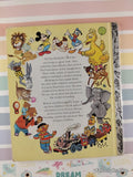 Vintage Disney's Dumbo Little Golden Book Hardcover