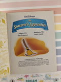 Vintage 1997 Disney's The Sorcerer's Apprentice Little Golden Book Hardcover