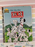 Vintage 1996 Disney's 101 Dalmatians Little Golden Book Hardcover