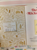 Vintage 1985 Disney's Detective Mickey Mouse Little Golden Book Hardcover