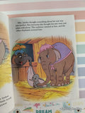 Vintage 1992 Disney's Dumbo Little Golden Book Hardcover