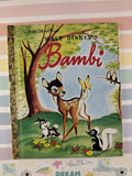 Vintage 2004 Disney's Bambi Little Golden Book Hardcover, Like New