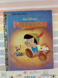 Vintage 1996 Disney's Pinocchio Little Golden Book Hardcover