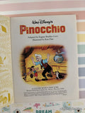Vintage 1996 Disney's Pinocchio Little Golden Book Hardcover