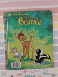 Vintage 1984 Disney's Bambi Little Golden Book Hardcover