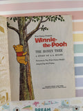 Vintage 1965 Disney's Winnie the Pooh & the Honey Tree Little Golden Book Hardcover