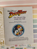 Vintage 1990 Disney's Duck Tales: The Secret City Under the Sea Little Golden Book HardcoverVintage 1990 Disney's Duck Tales: The Secret City Under the Sea Little Golden Book Hardcover