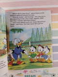 Vintage 1990 Disney's Duck Tales: The Secret City Under the Sea Little Golden Book HardcoverVintage 1990 Disney's Duck Tales: The Secret City Under the Sea Little Golden Book Hardcover