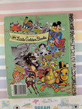 Vintage 1981 12th Printing Disney's Donald Duck & the Witch Next Door Little Golden Book Hardcover