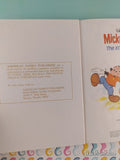 Vintage 1976 Disney's Mickey Mouse: The Kitten-Sitters Little Golden Book Hardcover