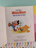 Vintage 1976 Disney's Mickey Mouse: The Kitten-Sitters Little Golden Book Hardcover