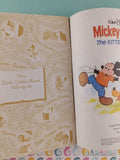Vintage 1976 Disney's Mickey Mouse: The Kitten-Sitters Little Golden Book Hardcover