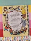 Vintage 1976 Disney's Mickey Mouse: The Kitten-Sitters Little Golden Book Hardcover