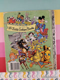 Vintage 1978 Disney's Mickey Mouse & Goofy: The Big Bear Scare Little Golden Book Hardcover