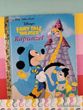 Vintage 1998 1st Edition Disney's Fairy Tale Theater: Rapunzel Little Golden Book Hardcover