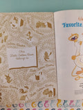 Vintage 1973 Disney's Favorite Nursery Tales Little Golden Book Hardcover