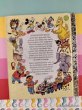 Vintage 1973 Disney's Favorite Nursery Tales Little Golden Book Hardcover