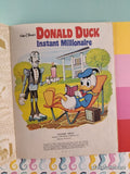 Vintage 1978 Disney's Donald Duck: Instant Millionaire Little Golden Book Hardcover