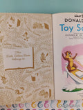 Vintage Disney's Donald Duck's Toy Sailboat Little Golden Book Hardcover