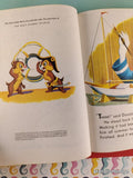 Vintage Disney's Donald Duck's Toy Sailboat Little Golden Book Hardcover