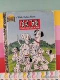 Vintage 1997 Disney's 101 Dalmatians Little Golden Book Hardcover