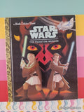 2015 Disney's Star Wars: The Phantom Menace Little Golden Book Hardcover