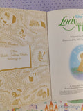 Vintage 1993 Disney's Lady & the Tramp Little Golden Book Hardcover, Like New