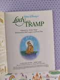 Vintage 1993 Disney's Lady & the Tramp Little Golden Book Hardcover, Like New
