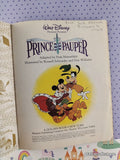 Vintage 1992 Disney's The Prince & the Pauper Little Golden Book Hardcover