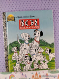 Vintage 1996 Disney's 101 Dalmatians Little Golden Book Hardcover