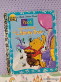 Vintage 1996 Disney's Winnie the Pooh & the Honey Tree Little Golden Book Hardcover