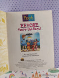 Vintage 1996 1st Edition Disney's Winnie the Pooh: Eeyore, You're the Best! Little Golden Book Hardcover