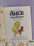Vintage 1994 Disney's Alice in Wonderland Little Golden Book Hardcover