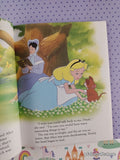 Vintage 1994 Disney's Alice in Wonderland Little Golden Book Hardcover