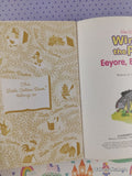 Vintage 1994 Disney's Winnie the Pooh: Eeyore, Be Happy! Little Golden Book Hardcover