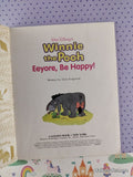 Vintage 1994 Disney's Winnie the Pooh: Eeyore, Be Happy! Little Golden Book Hardcover