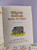 Vintage 1991 Disney's Winnie the Pooh: Eeyore, Be Happy! Little Golden Book Hardcover
