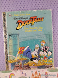 Vintage 1991 Disney's Duck Tales: The Secret City Under the Sea Little Golden Book Hardcover