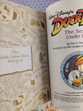 Vintage 1991 Disney's Duck Tales: The Secret City Under the Sea Little Golden Book Hardcover