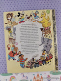 Vintage 1990 Disney's Lady & the Tramp Little Golden Book Hardcover