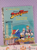 Vintage 1988 Disney's Duck Tales: The Secret City Under the Sea Little Golden Book Hardcover