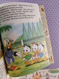 Vintage 1988 Disney's Duck Tales: The Secret City Under the Sea Little Golden Book Hardcover