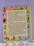 Vintage 1968 25th Printing Disney's Pinocchio Little Golden Book Hardcover