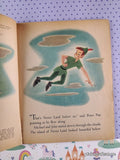 Vintage 1952 1st Printing Disney's Peter Pan & the Indians Little Golden Book Hardcover