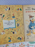 Vintage 1961 1st Printing Disney's Donald Duck: Private Eye Little Golden Book Hardcover
