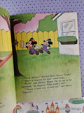 Vintage 1971 1st Printing Walt Disney World: Surprise for Mickey Mouse Little Golden Book Hardcover