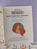 Vintage 1989 Disney's The Little Mermaid: Ariel's Underwater Adventure Little Golden Book Hardcover