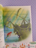 Vintage 1989 Disney's The Little Mermaid: Ariel's Underwater Adventure Little Golden Book Hardcover