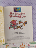 Vintage 1997 Disney's Winnie the Pooh: The Grand & Wonderful Day Little Golden Book Hardcover